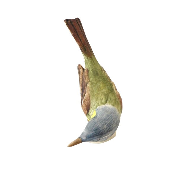 Vintage Goebel Yellow Wagtail Bird Figurine W. Germany Bisque Porcelain - Picture 5 of 8